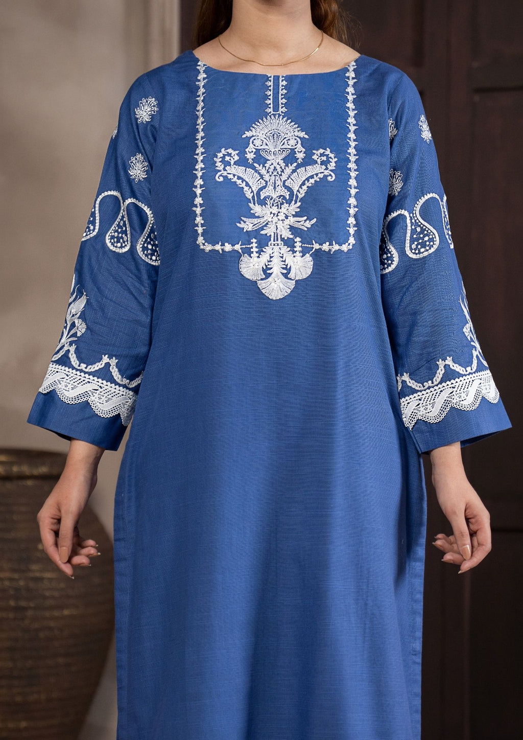 3Pc Embroidered Khaddar AMLT-W26-0017