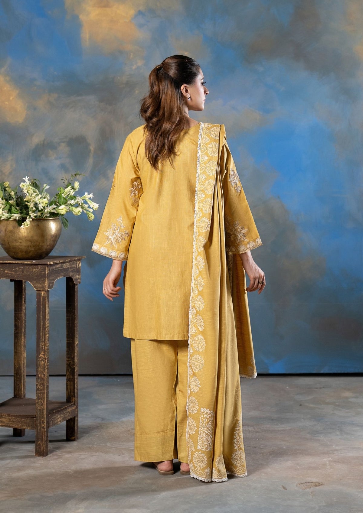 3Pc Embroidered Khaddar AMLT-W26-0020