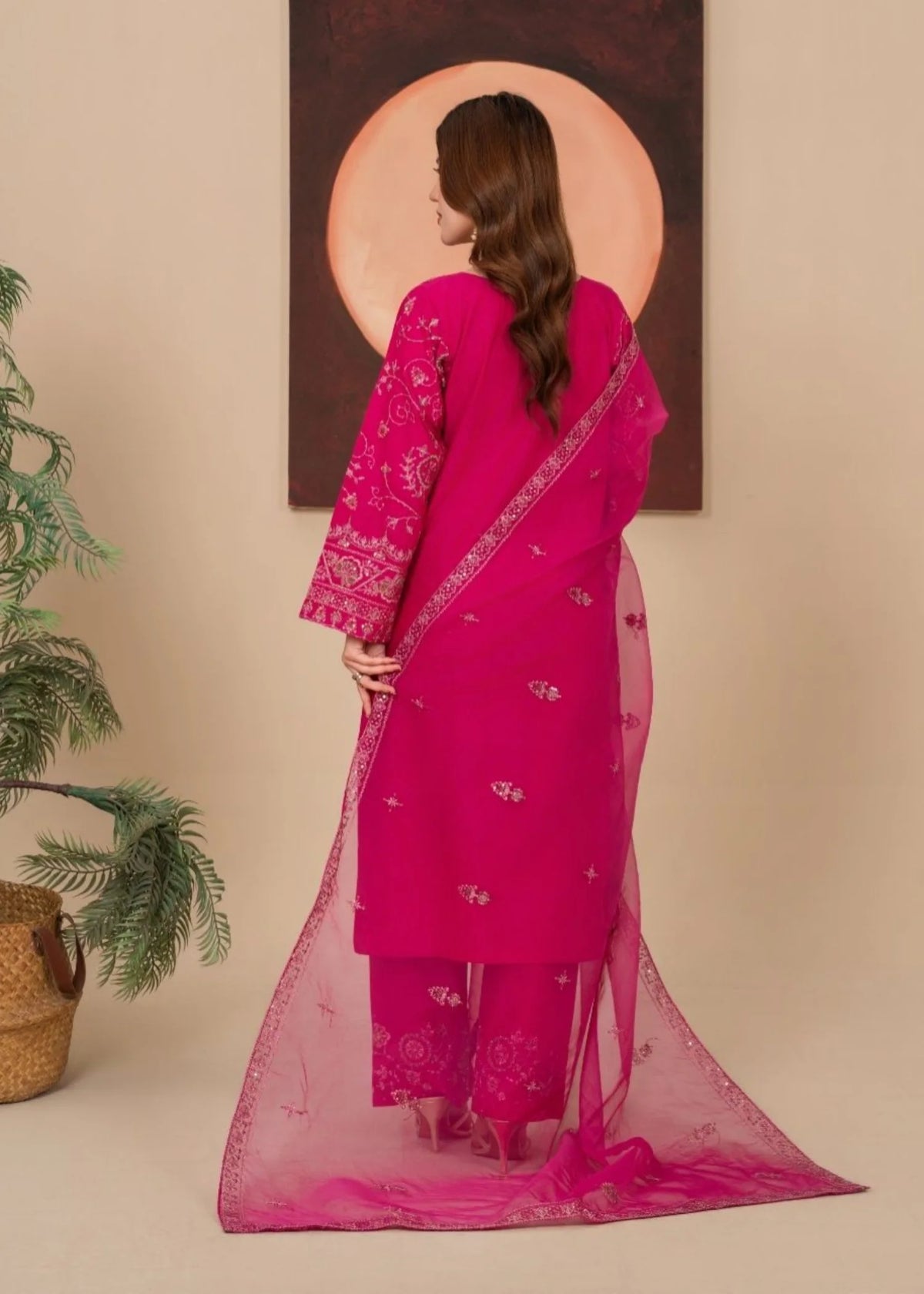 3Pc Embroidered Lawn Cotton EID-S26-0002