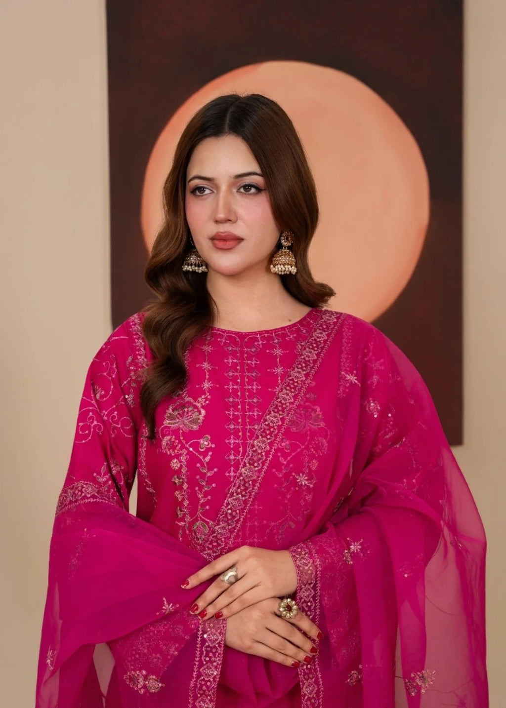 3Pc Embroidered Lawn Cotton EID-S26-0002