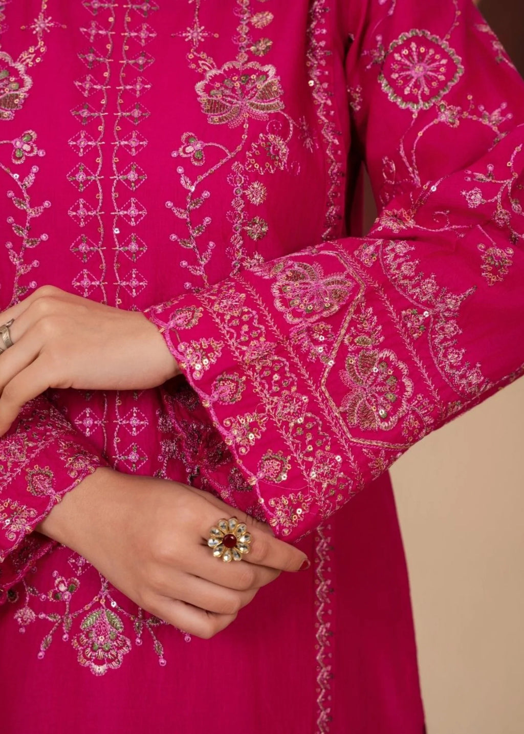 3Pc Embroidered Lawn Cotton EID-S26-0002