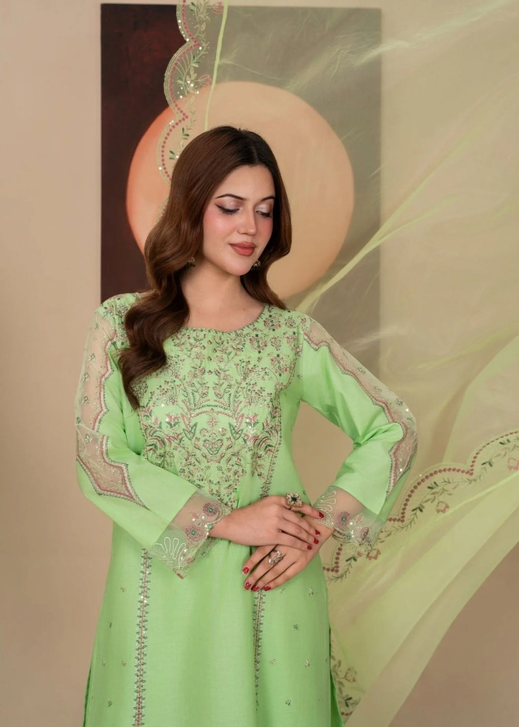 3Pc Embroidered Lawn Cotton EID-S26-0004