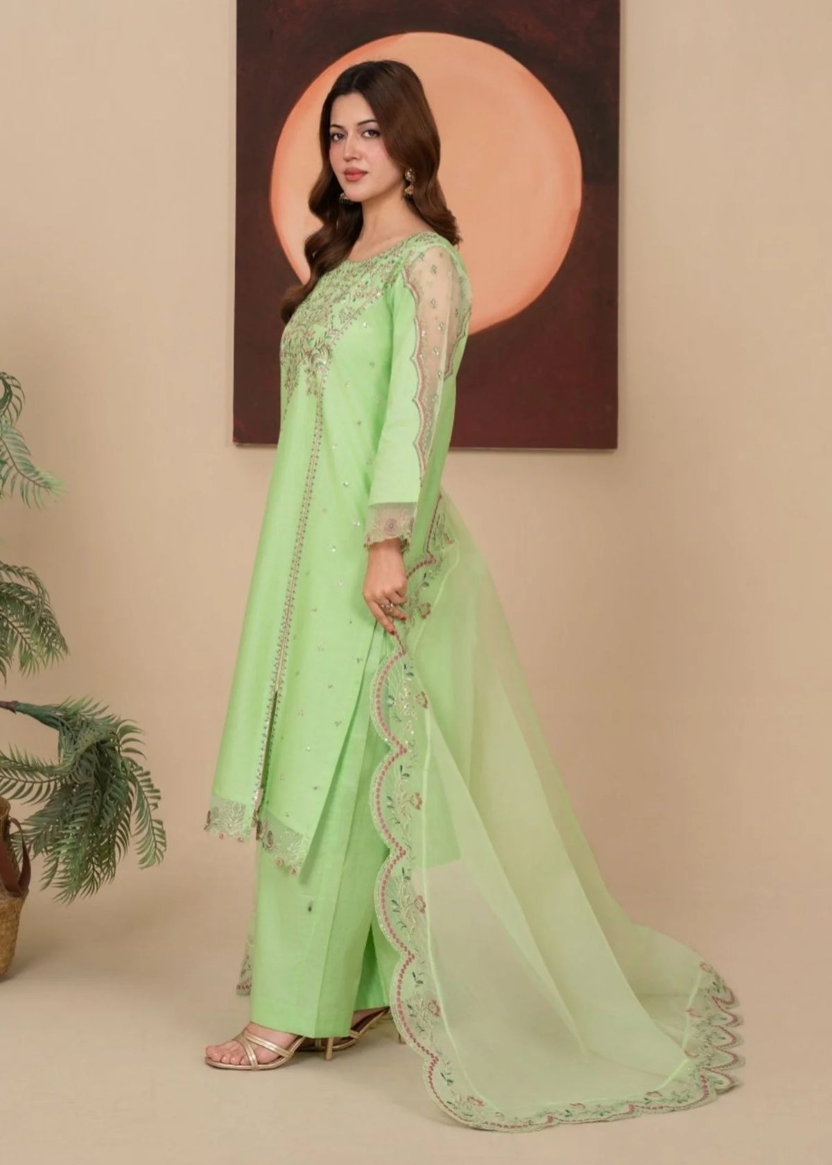3Pc Embroidered Lawn Cotton EID-S26-0004