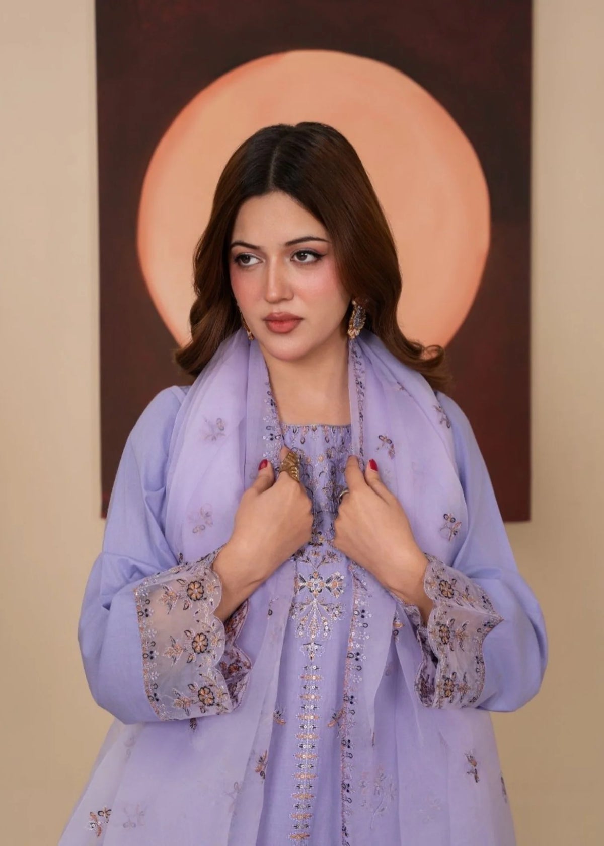 3Pc Embroidered Lawn Cotton EID-S26-0005