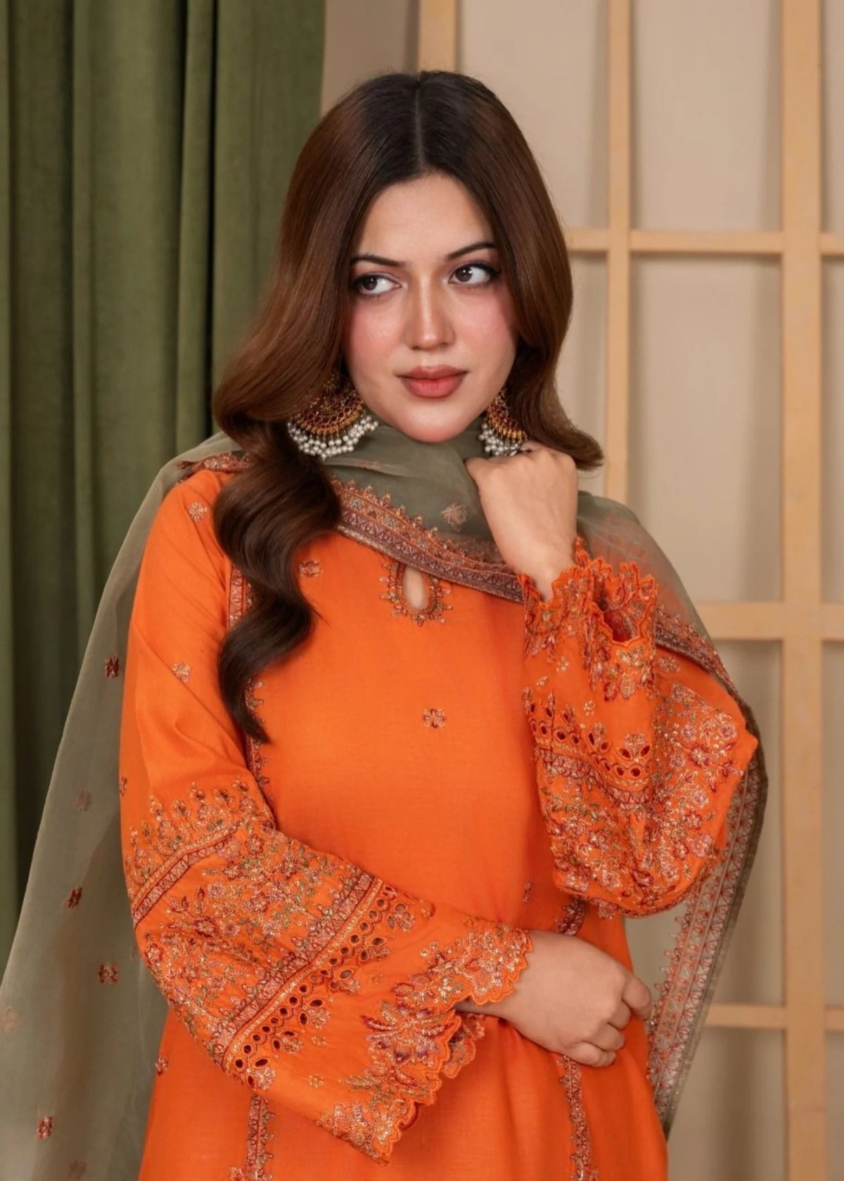 3Pc Embroidered Lawn Cotton EID-S26-0006