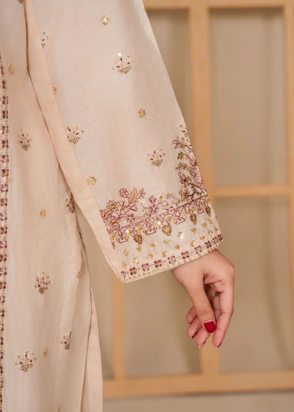 3Pc Embroidered Lawn Cotton EID-S26-0011