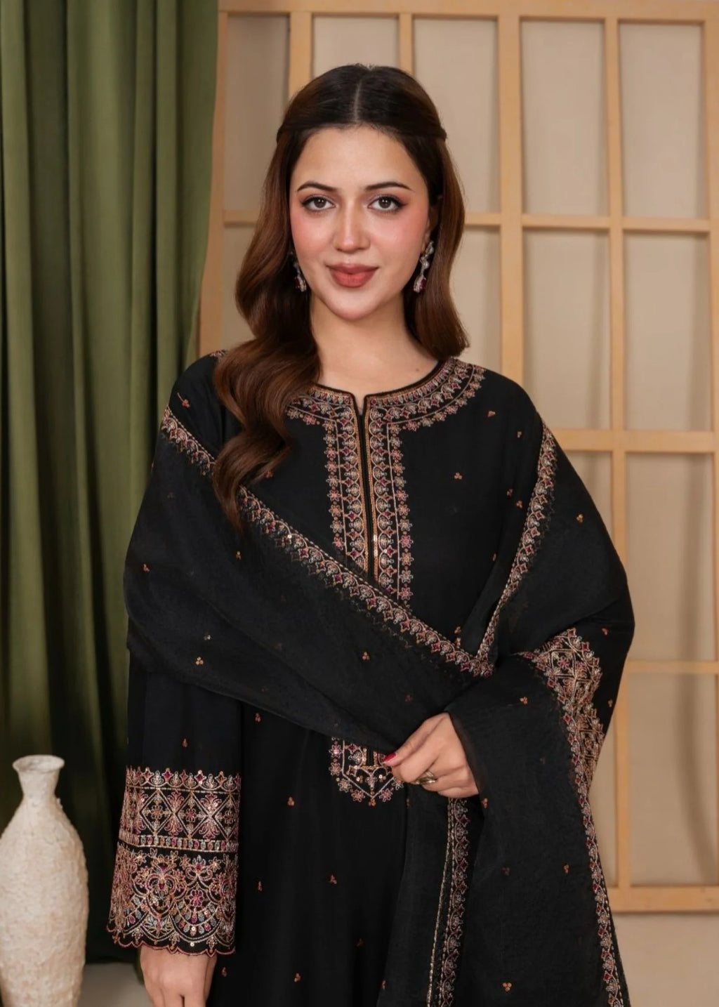 3Pc Embroidered Lawn Cotton EID-S26-0012
