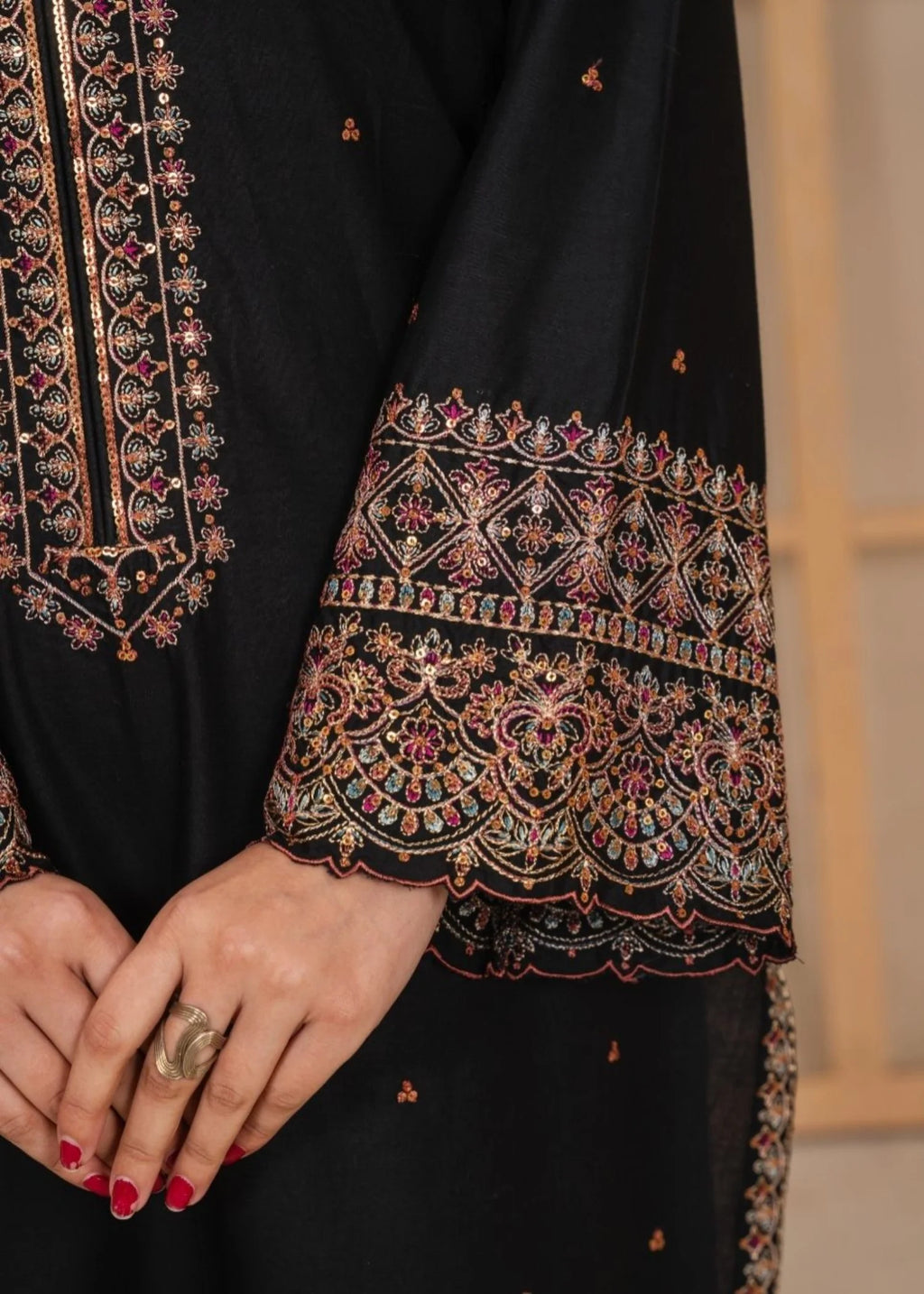 3Pc Embroidered Lawn Cotton EID-S26-0012