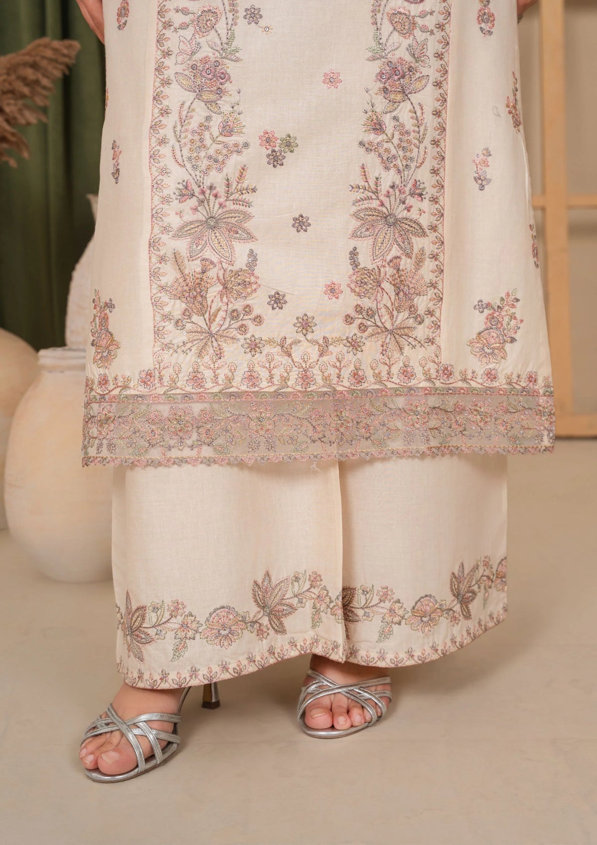 3Pc Embroidered Lawn Cotton EID-S26-0007
