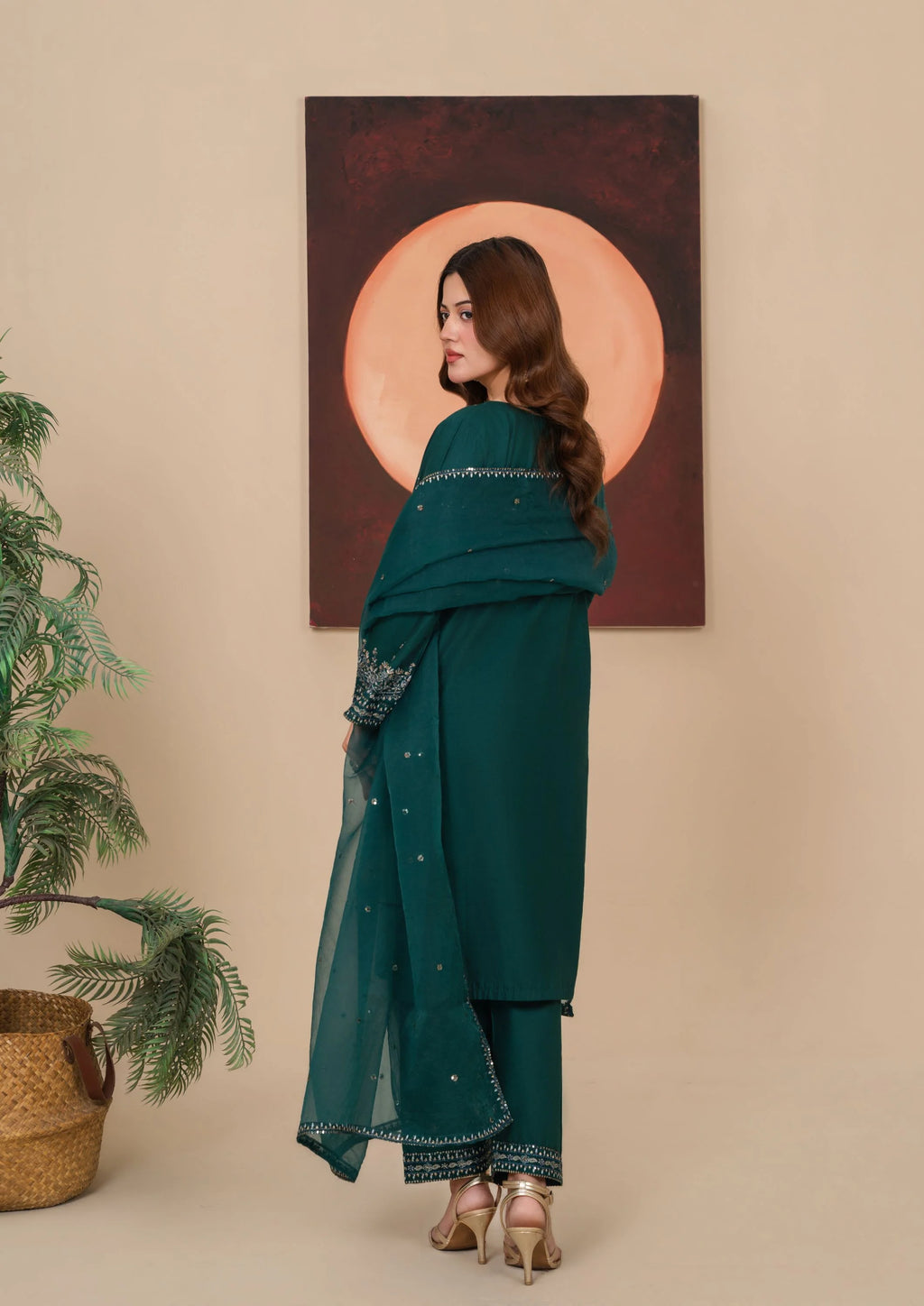 3Pc Embroidered Lawn Cotton EID-S26-0001