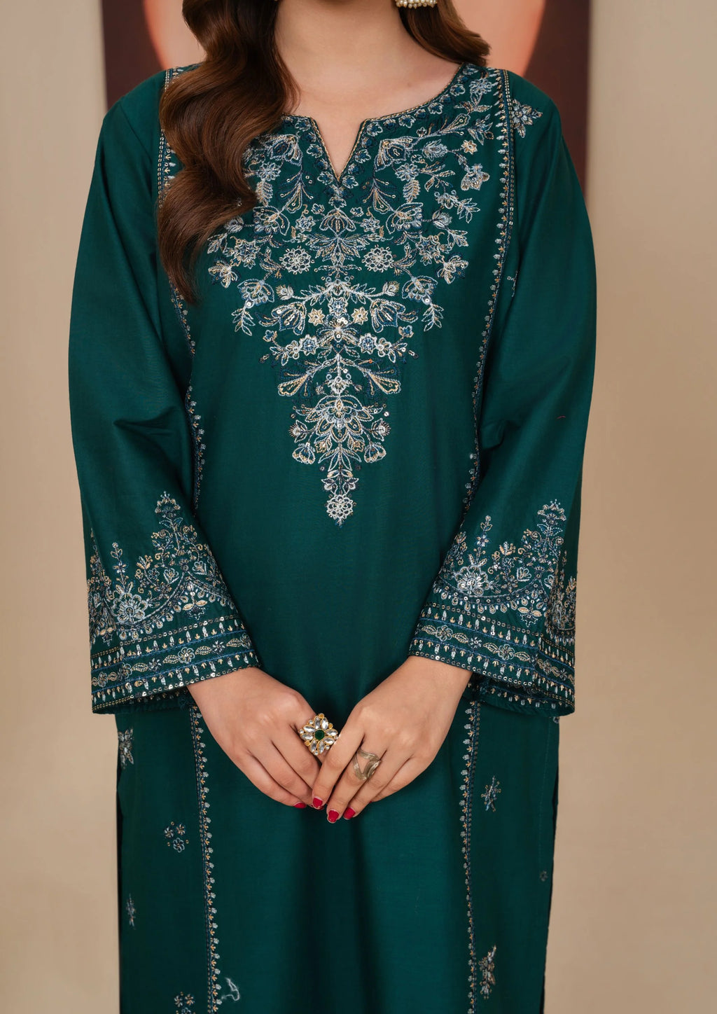3Pc Embroidered Lawn Cotton EID-S26-0001
