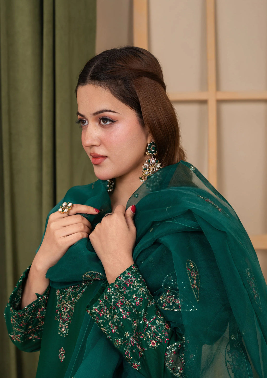 3Pc Embroidered Lawn Cotton EID-S26-0008