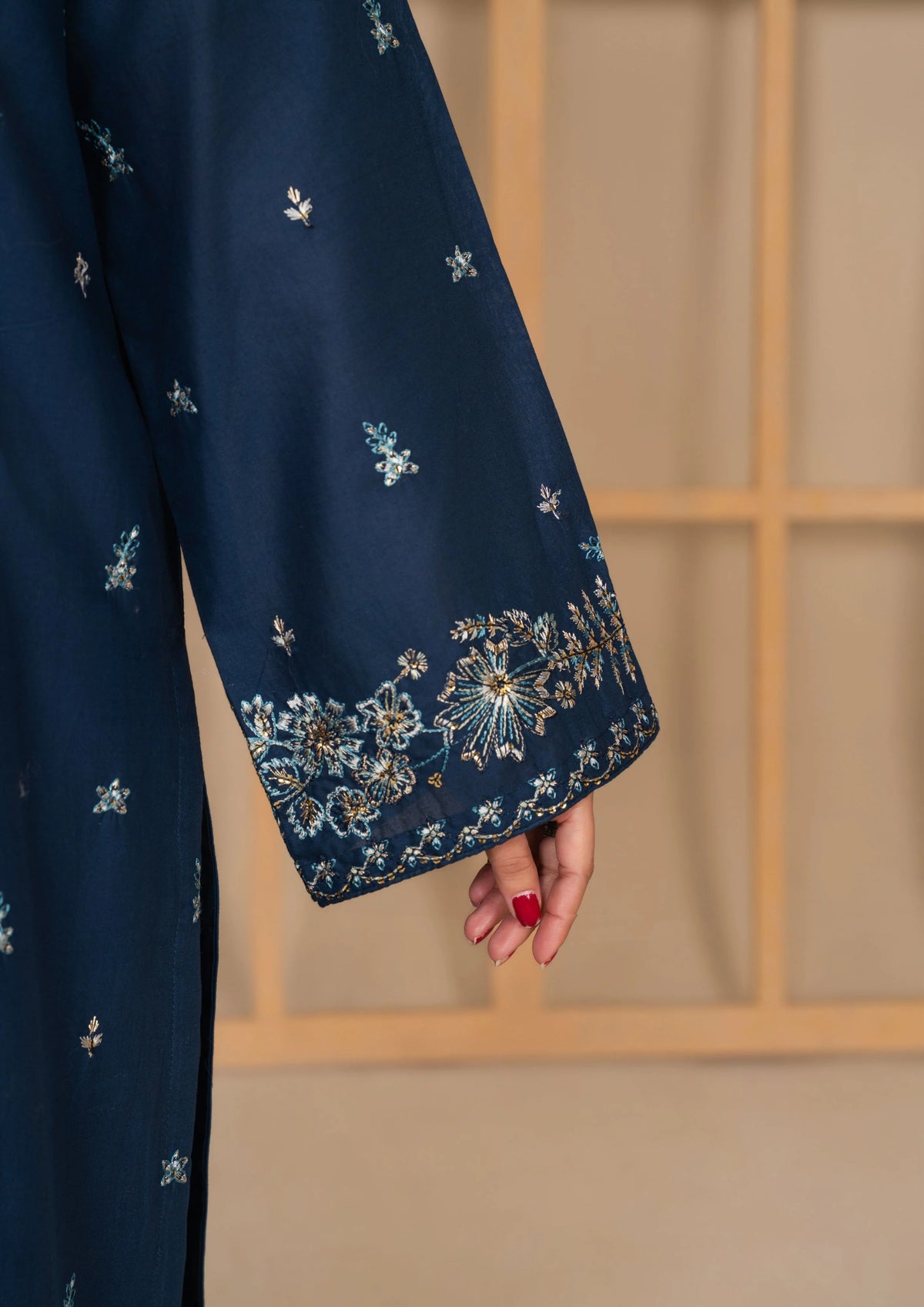 3Pc Embroidered Lawn Cotton EID-S26-0010