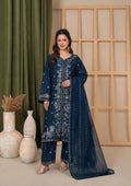 3Pc Embroidered Lawn Cotton EID-S26-0010