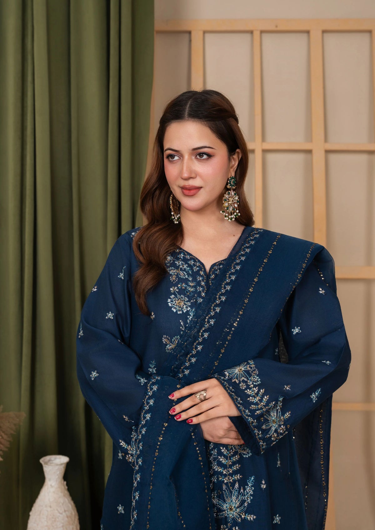 3Pc Embroidered Lawn Cotton EID-S26-0010