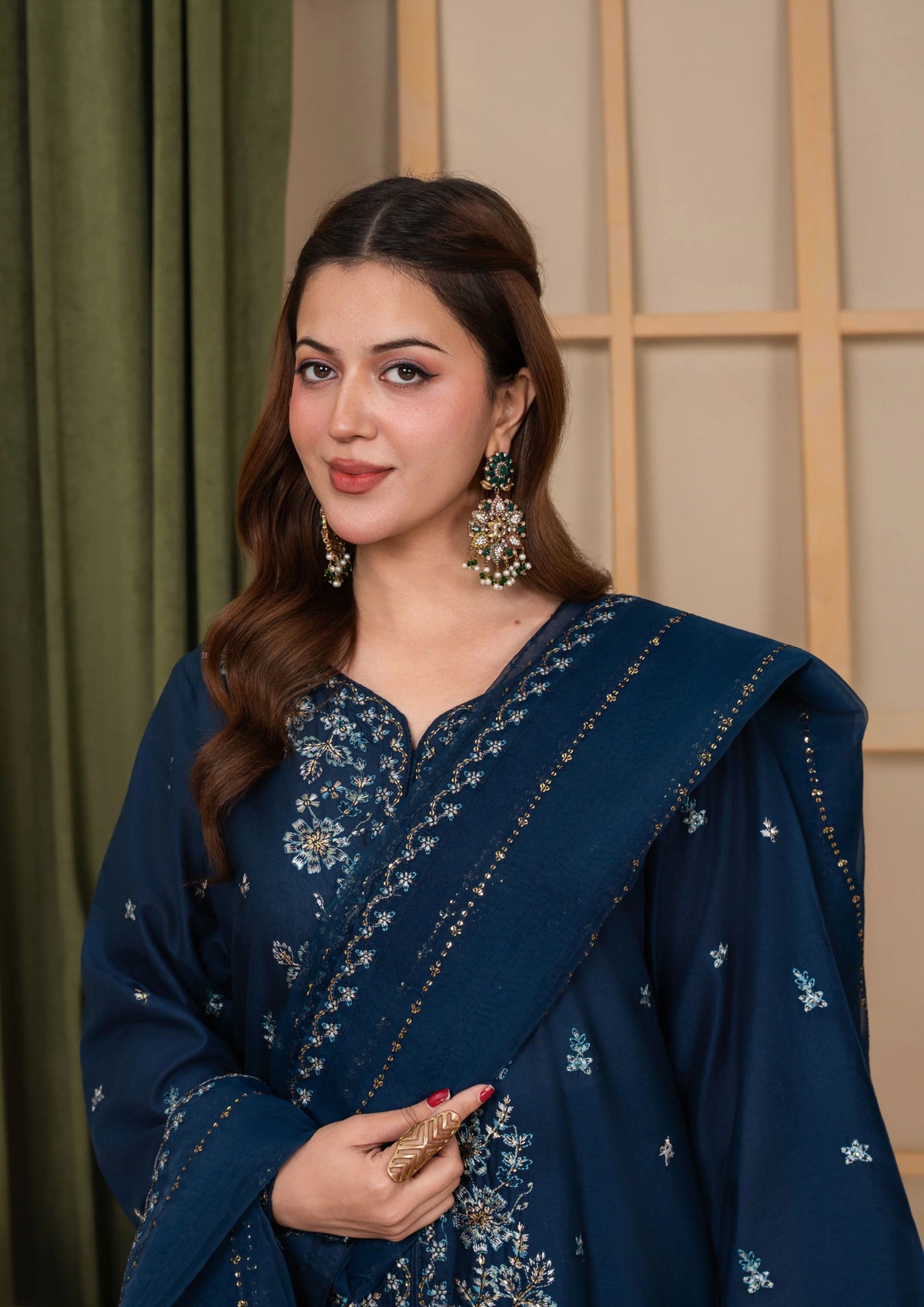 3Pc Embroidered Lawn Cotton EID-S26-0010