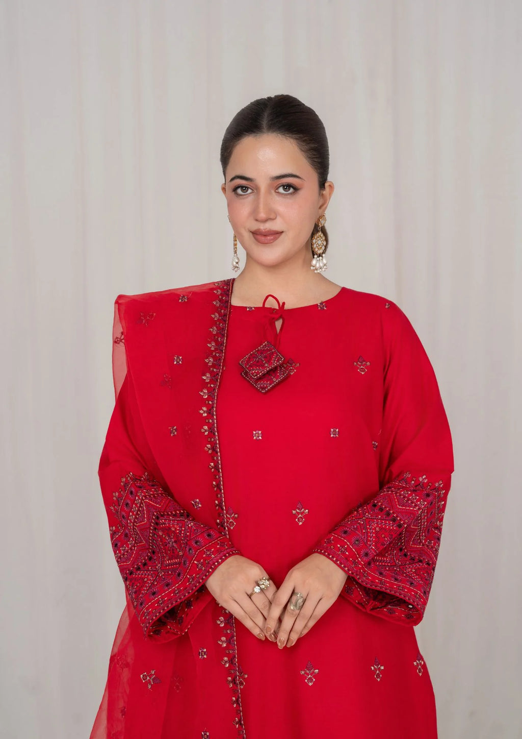 3Pc Embroidered Lawn Cotton EID-S26-0016