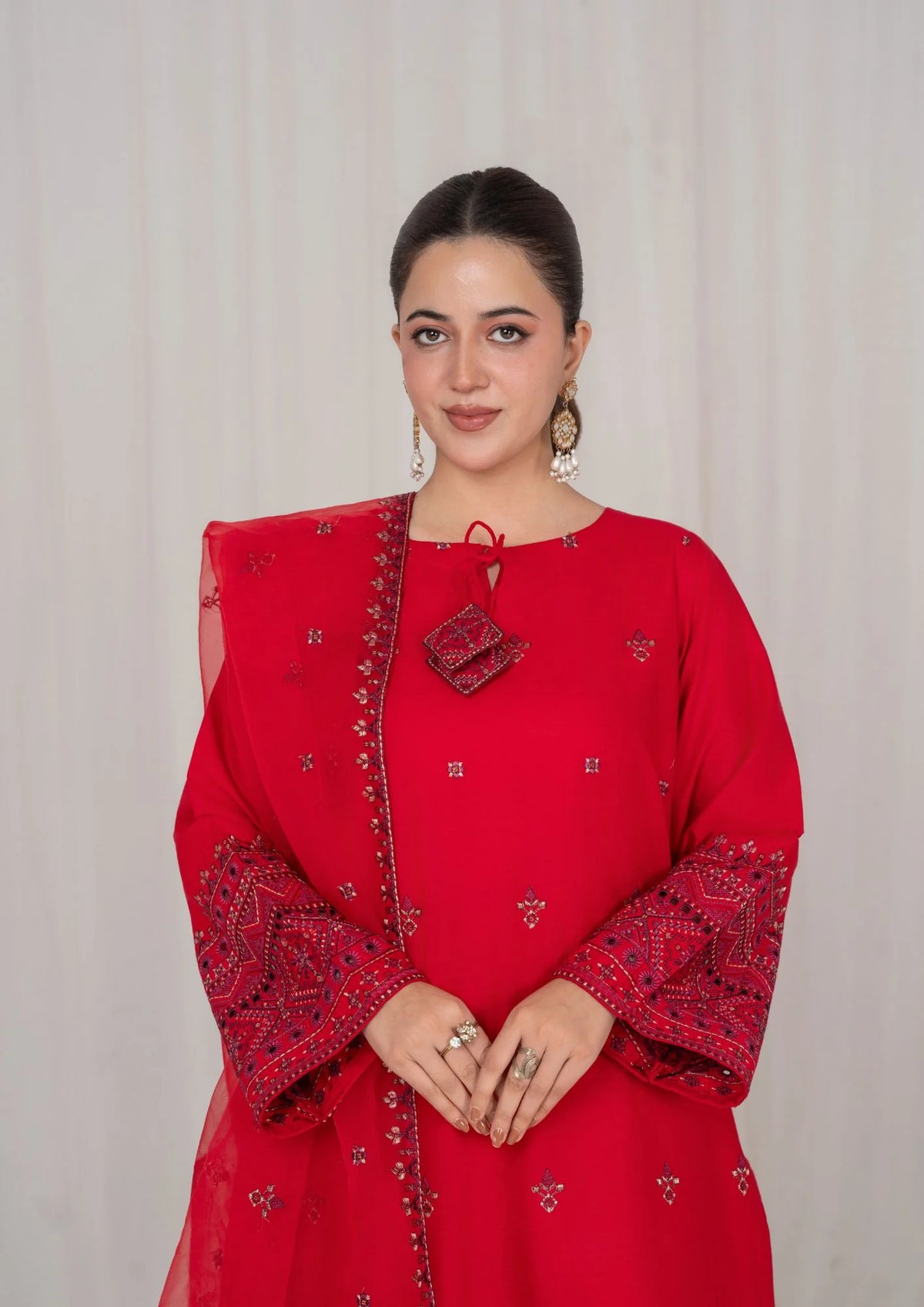 3Pc Embroidered Lawn Cotton EID-S26-0016