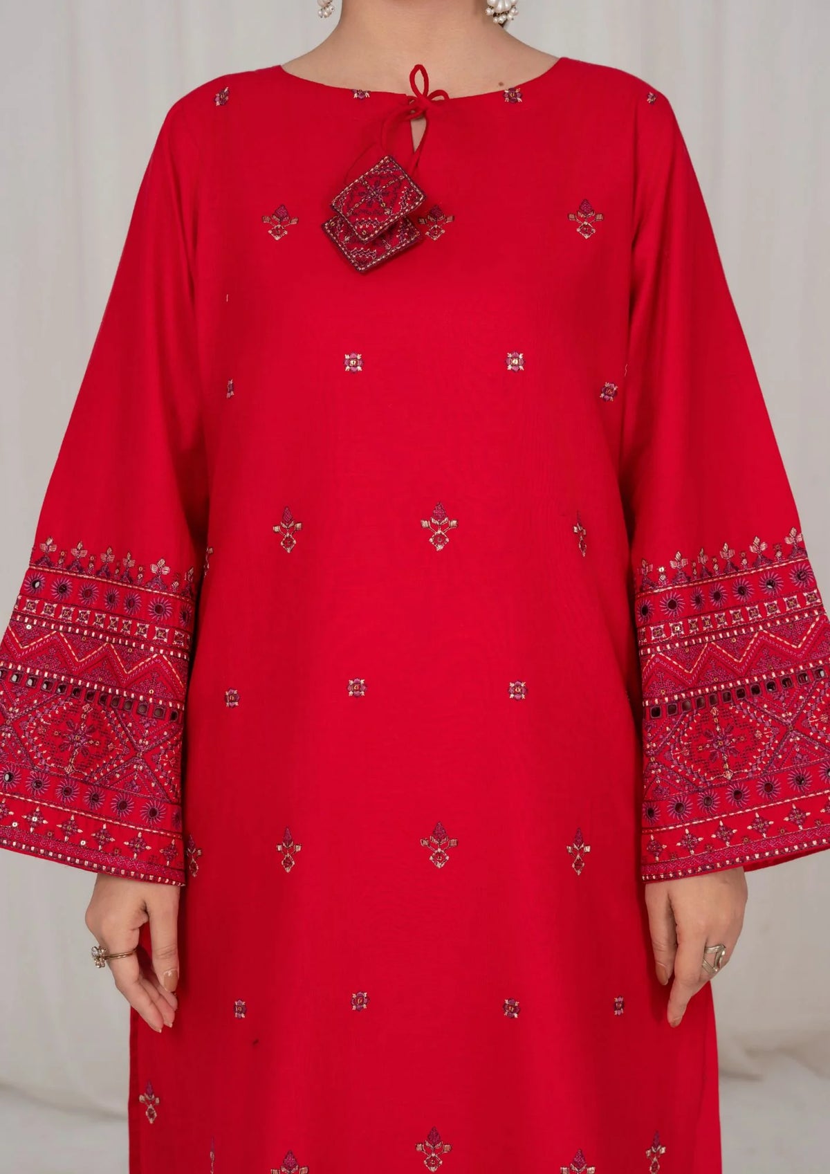 3Pc Embroidered Lawn Cotton EID-S26-0016