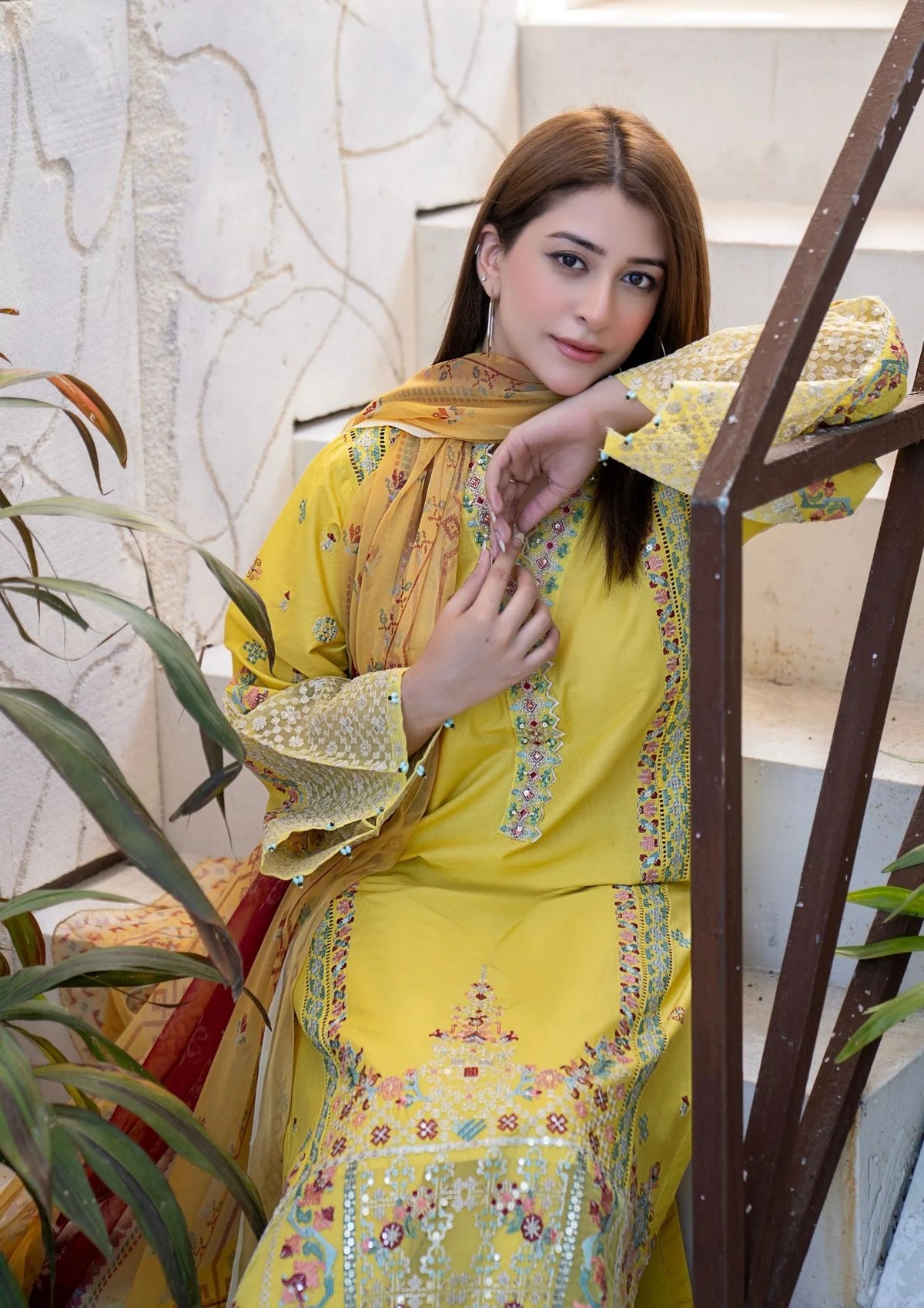 3Pc Embroidered Lawn Cotton ZAUQ-S26-0006