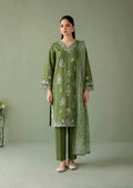 3Pc Embroidered Lawn Cotton ZAUQ-S26-0010