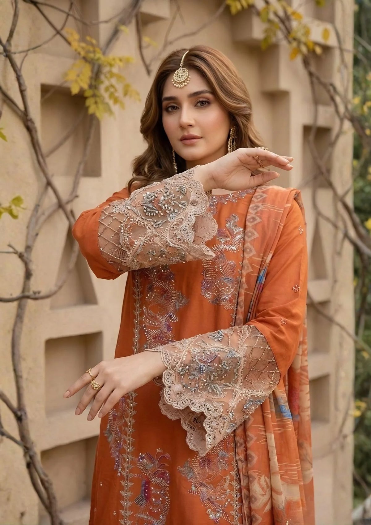 3Pc Embroidered Lawn Cotton ZAUQ-S26-0013