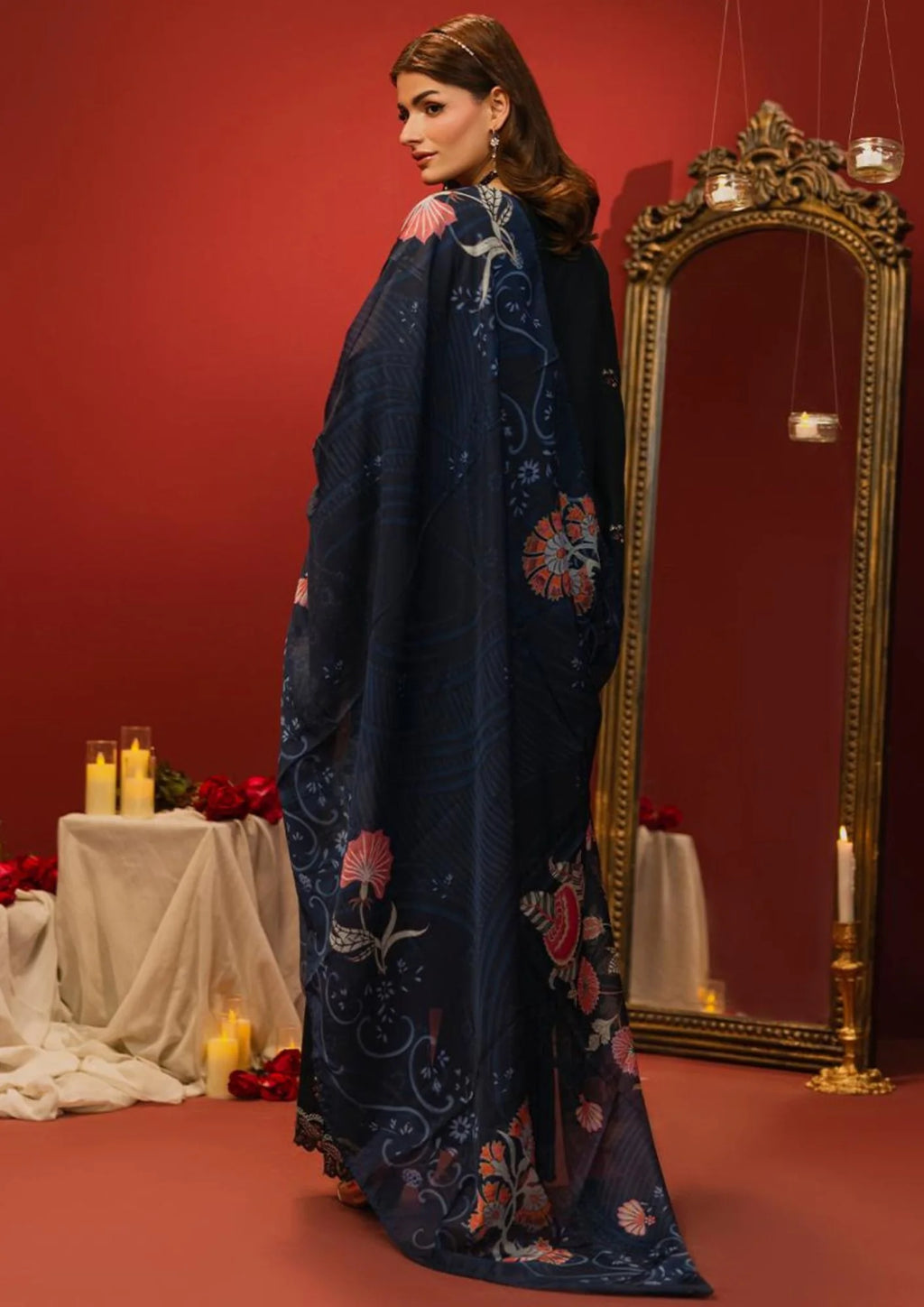 3Pc Embroidered Lawn Cotton ZAUQ-S26-0016