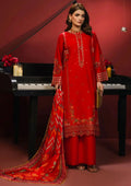 3Pc Embroidered Lawn Cotton ZAUQ-S26-0015