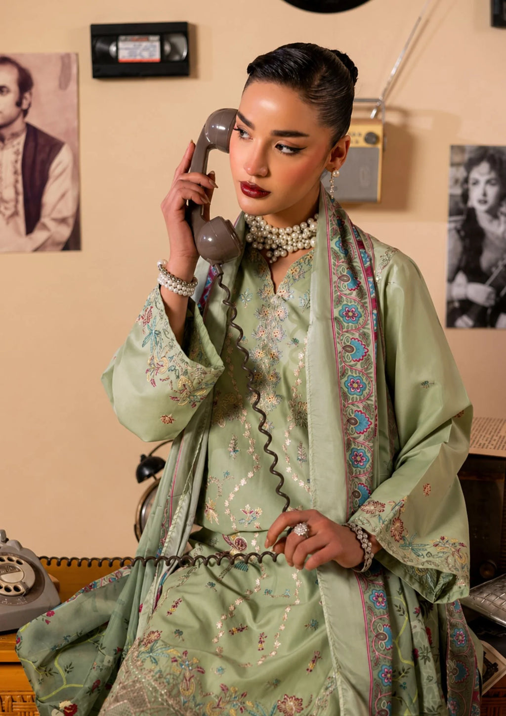 3Pc Embroidered Lawn Cotton ZAUQ-S26-0019