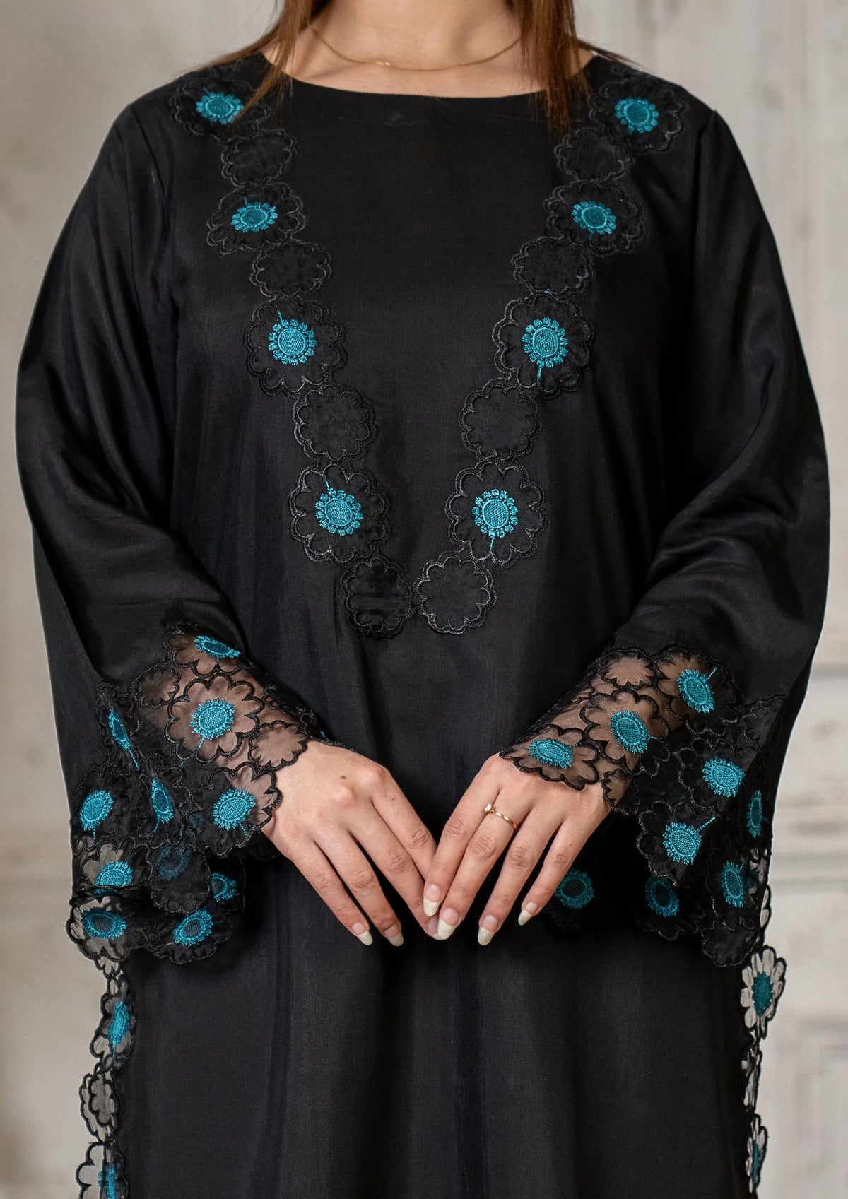 3Pc Embroidered Lawn Cotton ZAUQ-S26-0023