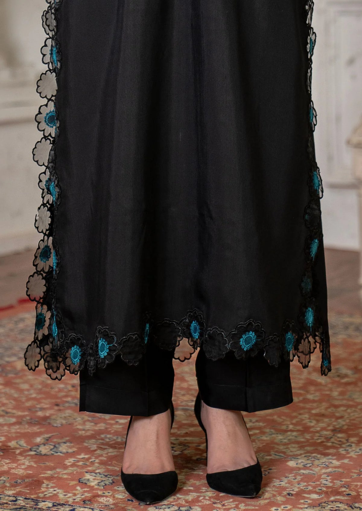 3Pc Embroidered Lawn Cotton ZAUQ-S26-0023