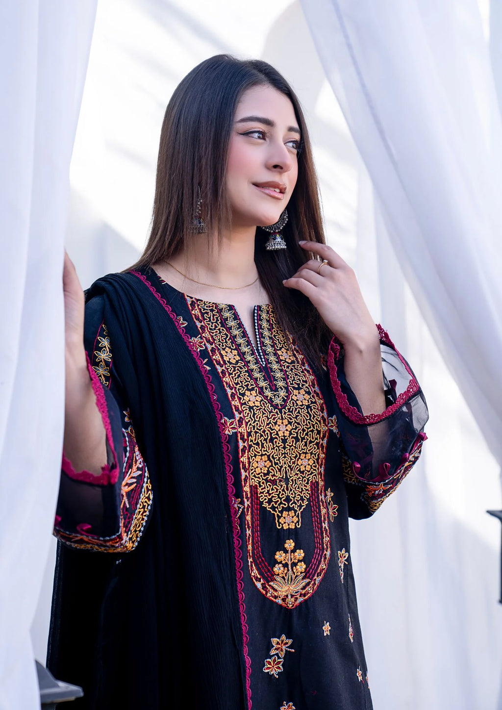 3Pc Embroidered Lawn Cotton ZAUQ-S26-0025