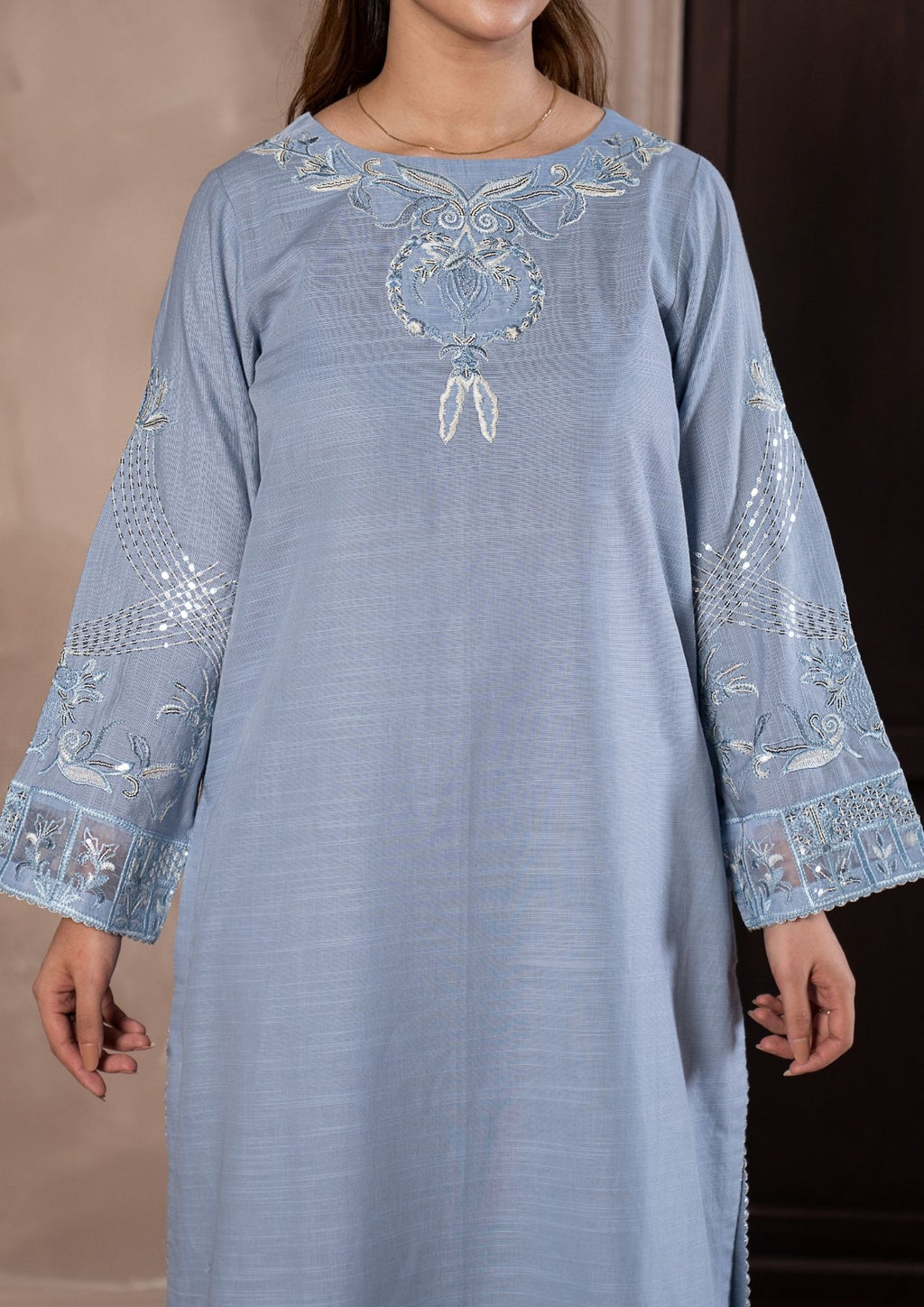 3Pc Embroidered Khaddar AMLT-W26-0006