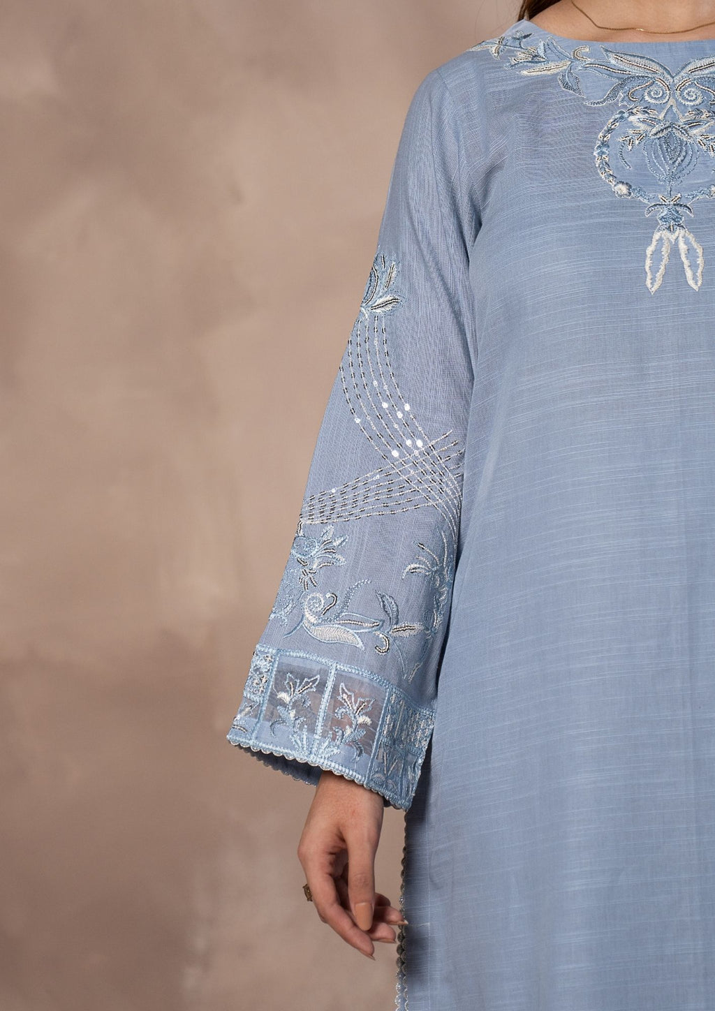 3Pc Embroidered Khaddar AMLT-W26-0006
