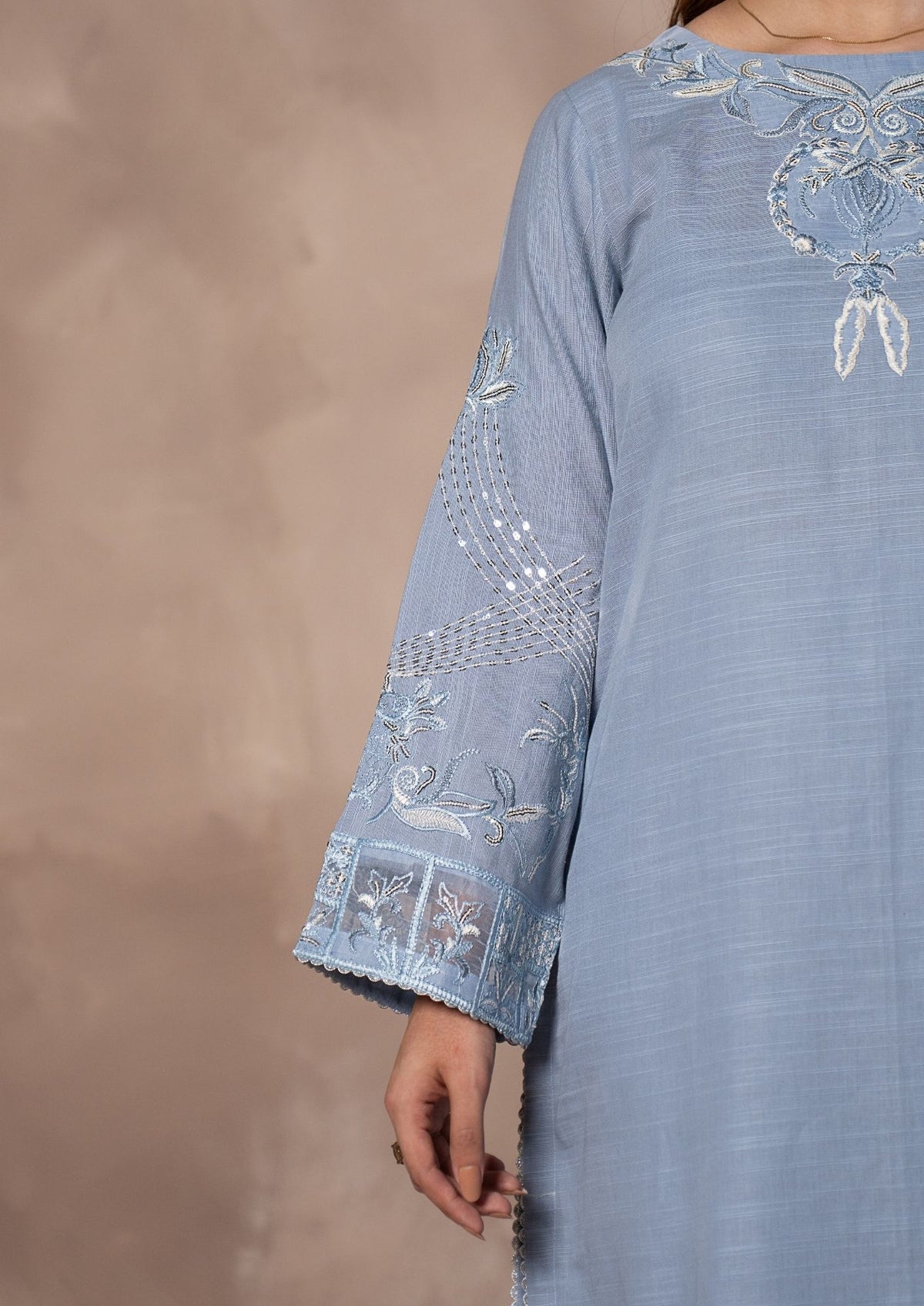3Pc Embroidered Khaddar AMLT-W26-0006