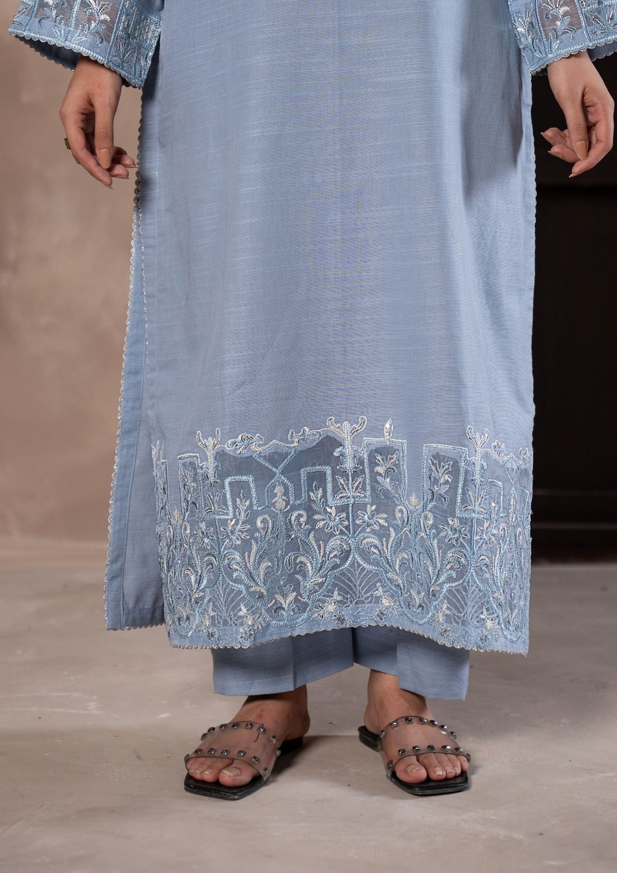 3Pc Embroidered Khaddar AMLT-W26-0006
