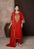 3Pc Embroidered Khaddar AMLT-W26-0008