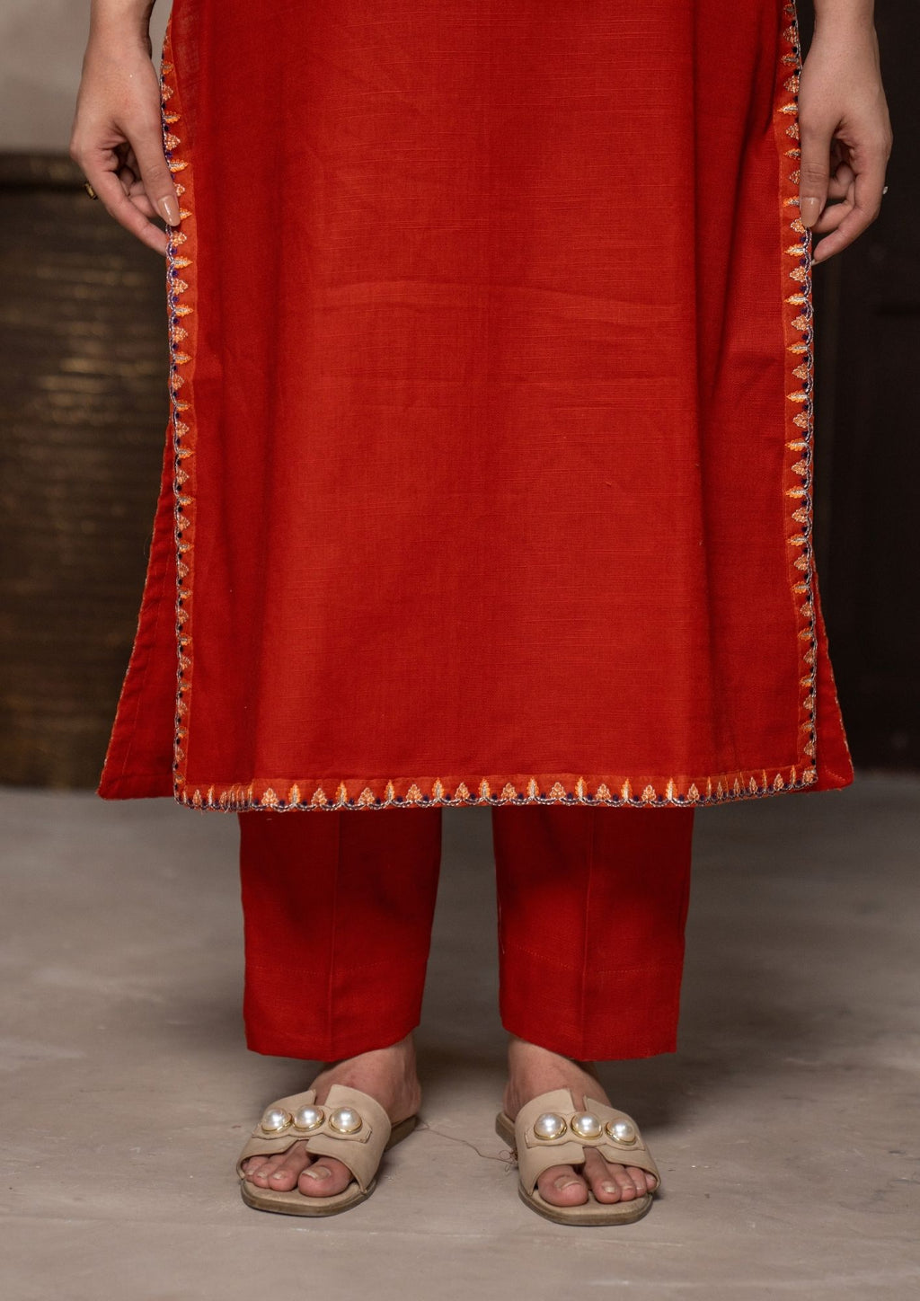 3Pc Embroidered Khaddar AMLT-W26-0008