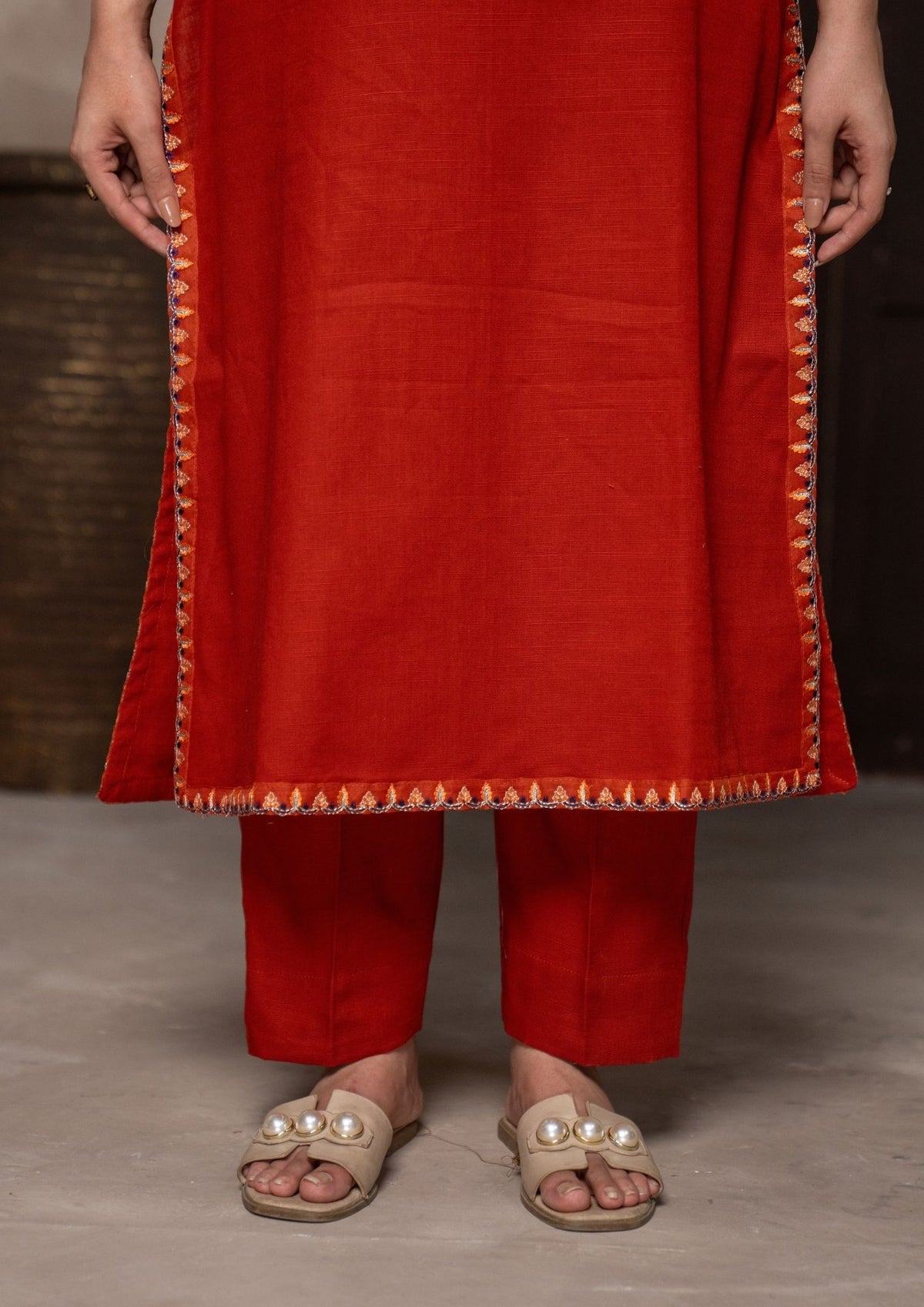 3Pc Embroidered Khaddar AMLT-W26-0008
