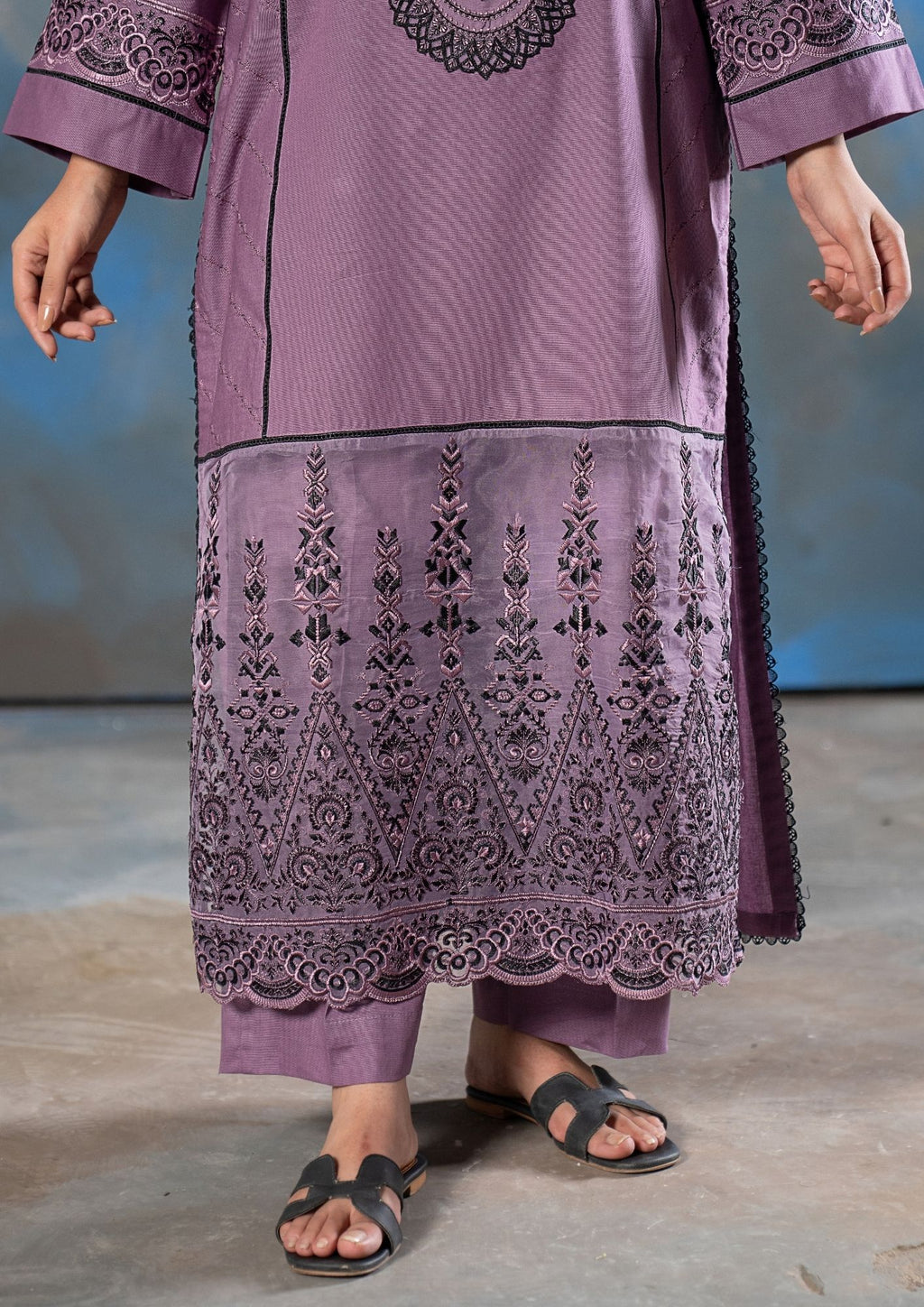 3Pc Embroidered Khaddar AMLT-W26-0011
