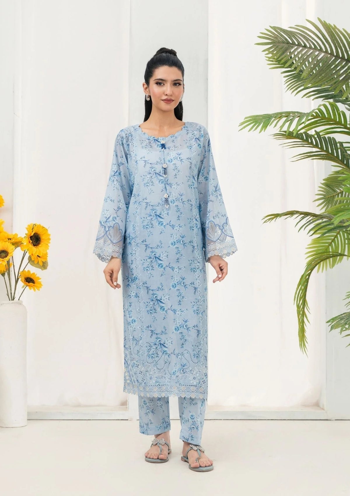 2Pc Printed Lawn with Embroidery GULZAAR-S25-0012