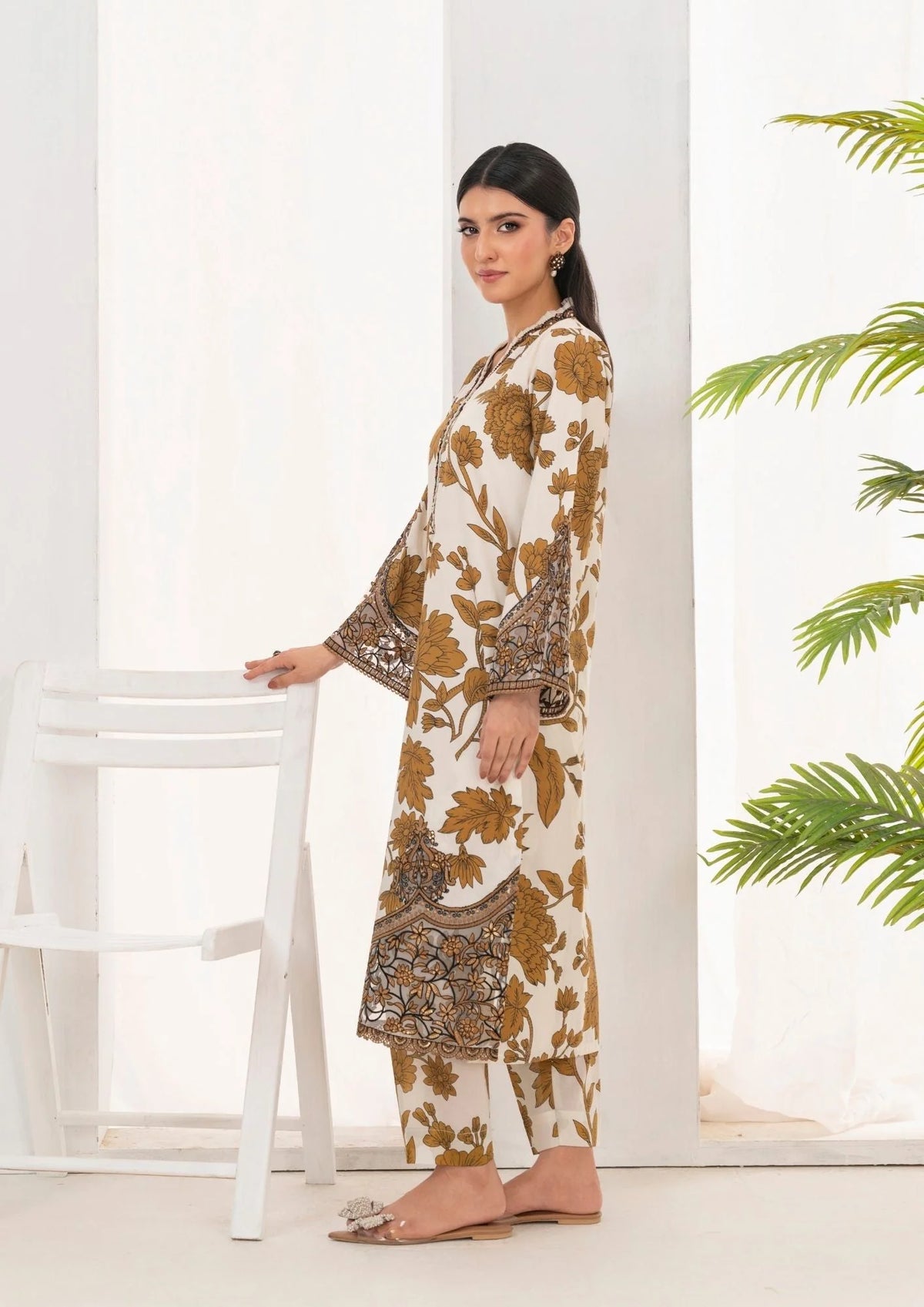 2Pc Printed Lawn with Embroidery GULZAAR-S25-0018
