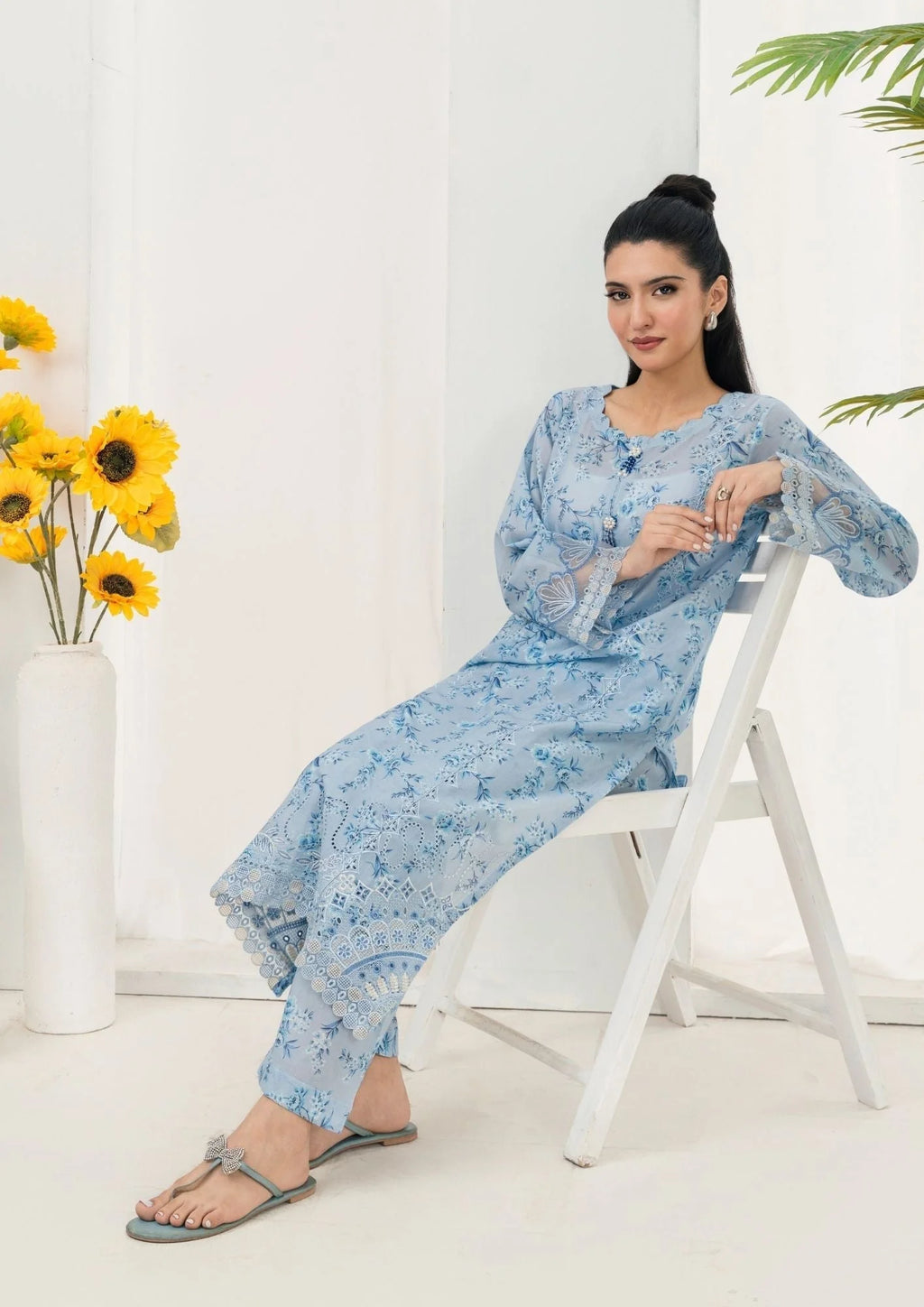 2Pc Printed Lawn with Embroidery GULZAAR-S25-0012