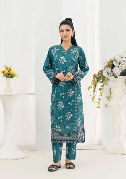 2Pc Printed Lawn with Embroidery GULZAAR-S25-0007