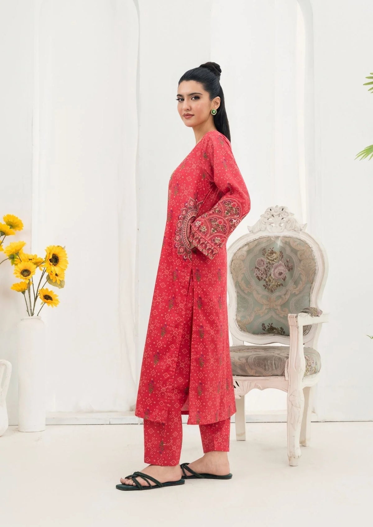 2Pc Printed Lawn with Embroidery GULZAAR-S25-0004