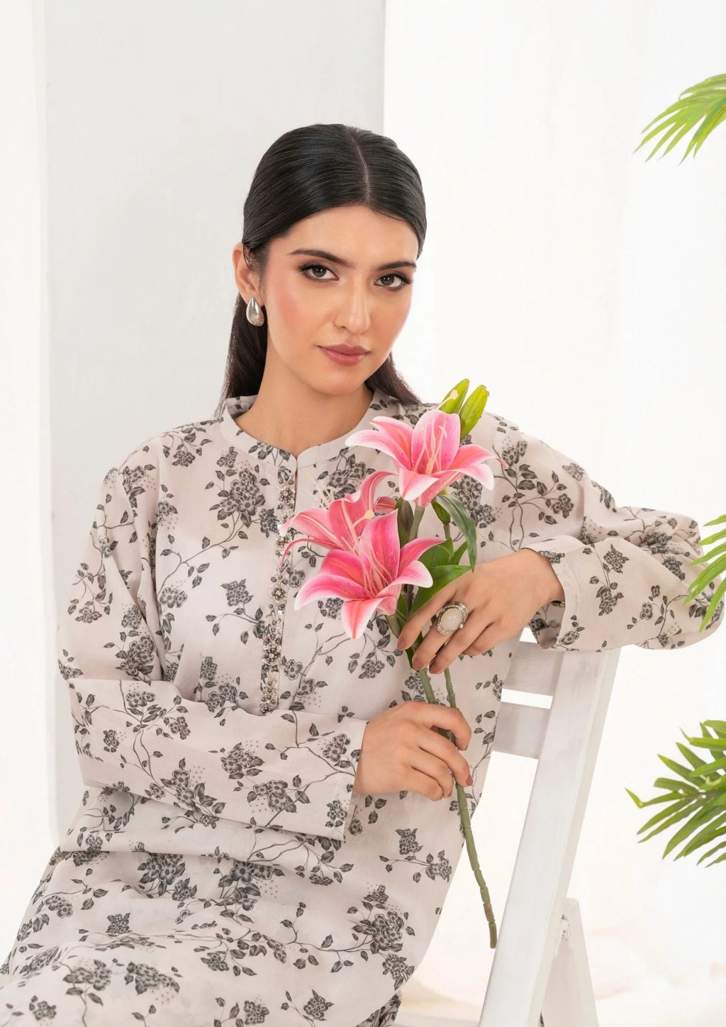 2Pc Printed Lawn with Embroidery GULZAAR-S25-0020
