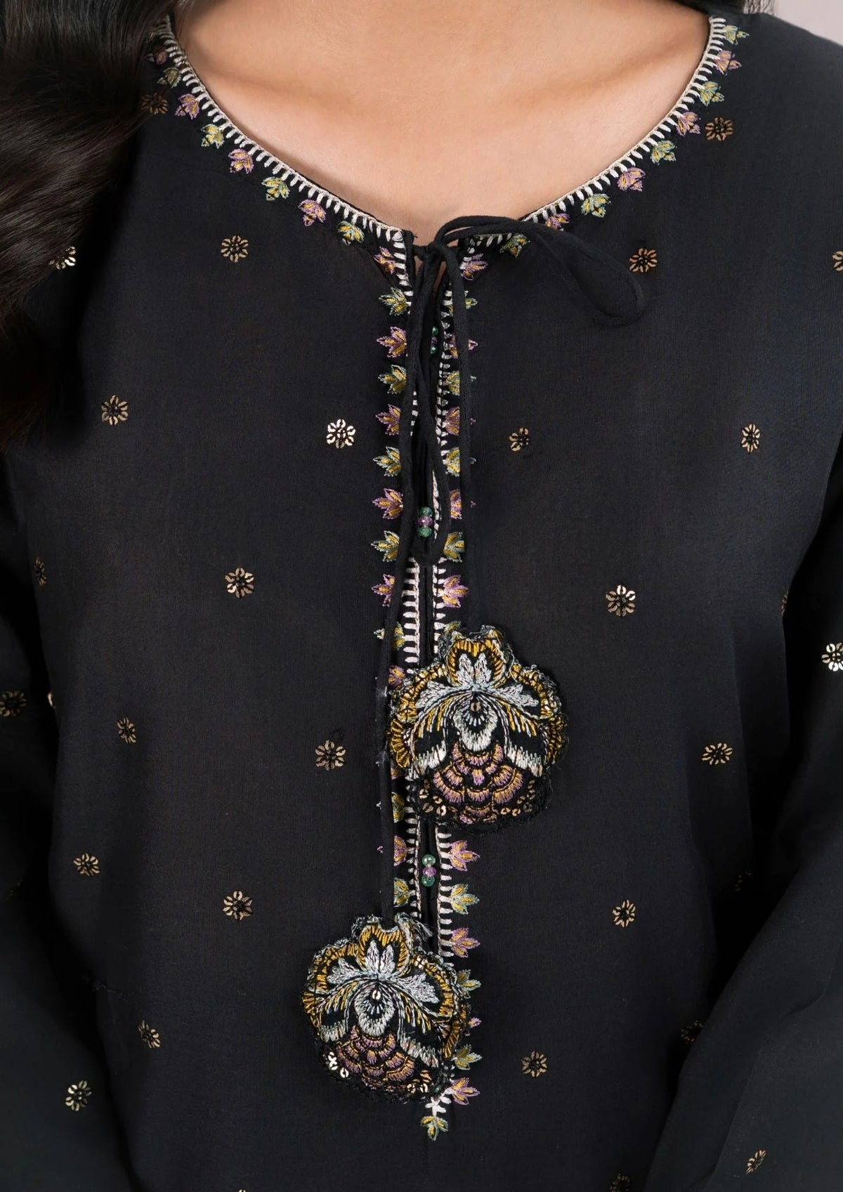 3Pc Embroidered Lawn ZAUQ-S25-0025