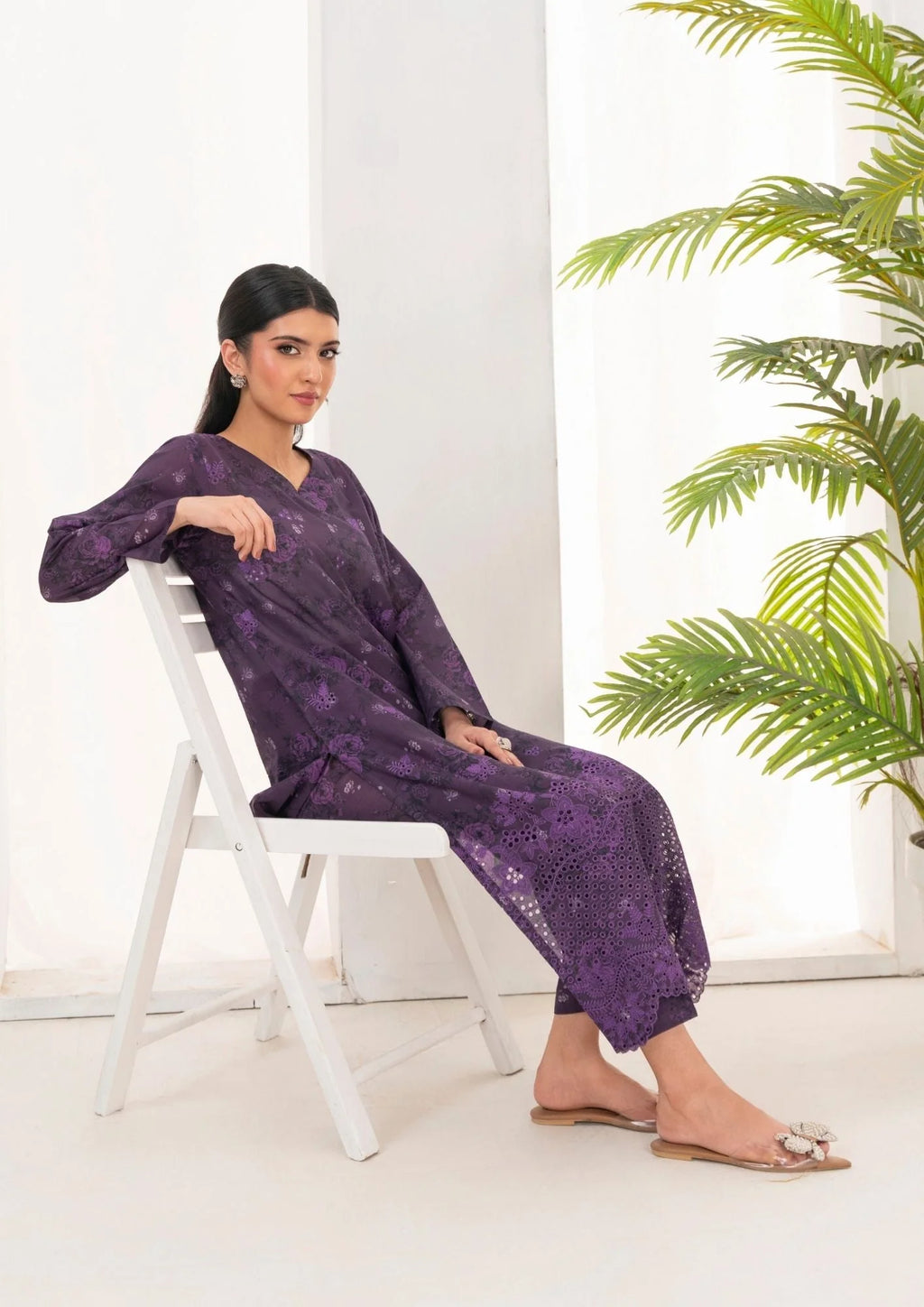 2Pc Printed Lawn with Embroidery GULZAAR-S25-0017