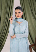 3Pc Printed Lawn with Embroidery RANAAI-S25-0003