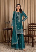 3Pc Embroidered Lawn ZAUQ-S25-0010